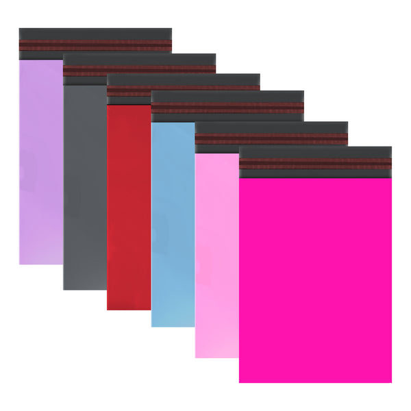 100 Mixed Size Mailing Poly Postal Self Seal Bags 4 Sizes 25 from Each - TradeNRG UK